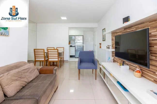 Imagem Apartamento à Venda Em Santo Amaro Com 3 Dormitórios Sendo 1 Suíte e 2 Vagas