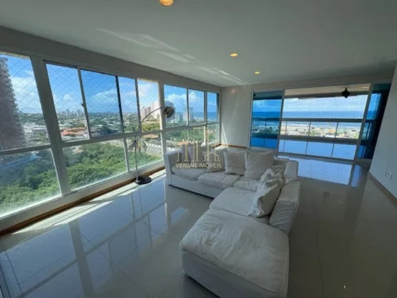 Imagem Apartamento vista mar varanda gourmet com tres suites a venda na Colina A em Patamares