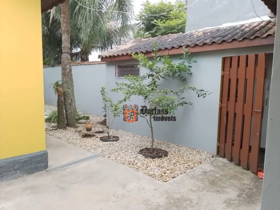 Imagem Casa com 3 dormitórios à venda, 125 m² por R$ 570.000 - Balneário São Jorge - Itanhaém/SP
