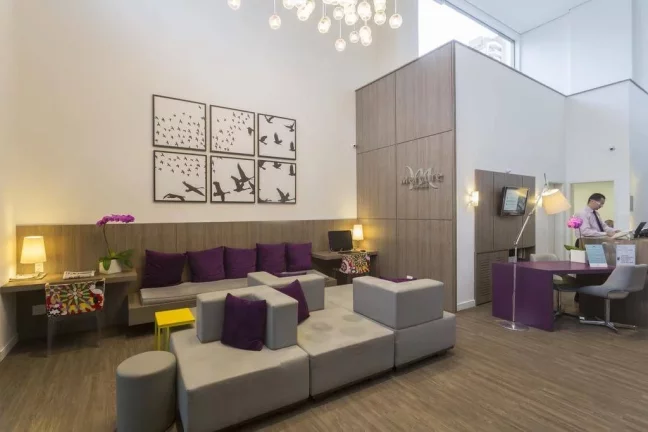 Imagem Flat disponível para venda no Mercure SP Moema Hotel, com 35m², 1 dormitório e 1 vaga