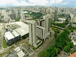 Imagem Apartamento à venda no Centro de São Bernardo do Campo-SP: 1 quarto, 1 suíte, 1 banheiro, 1 vaga de garagem - 42m². Condomínio Mondial Home.