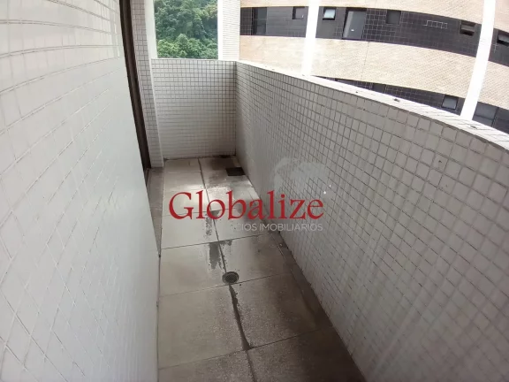 Imagem Sala comercial para venda em santos com 1 vaga de garagem, varanda e sala de reuniões por R$277.000,00
