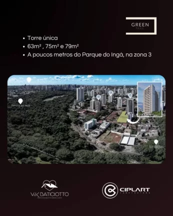 Imagem Apartamento para Venda em Maringá / PR no bairro Zona 03