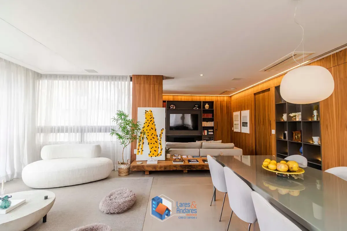 Imagem Apartamento para venda em Campo Belo com 2 quartos, sendo 2 suítes, 157m²