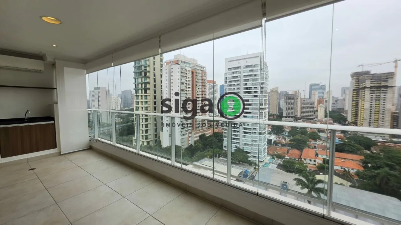Imagem Brooklin - 105 m² - 2 dormitórios sendo 2 Suítes - Varanda Gourmet - Pronto para Morar