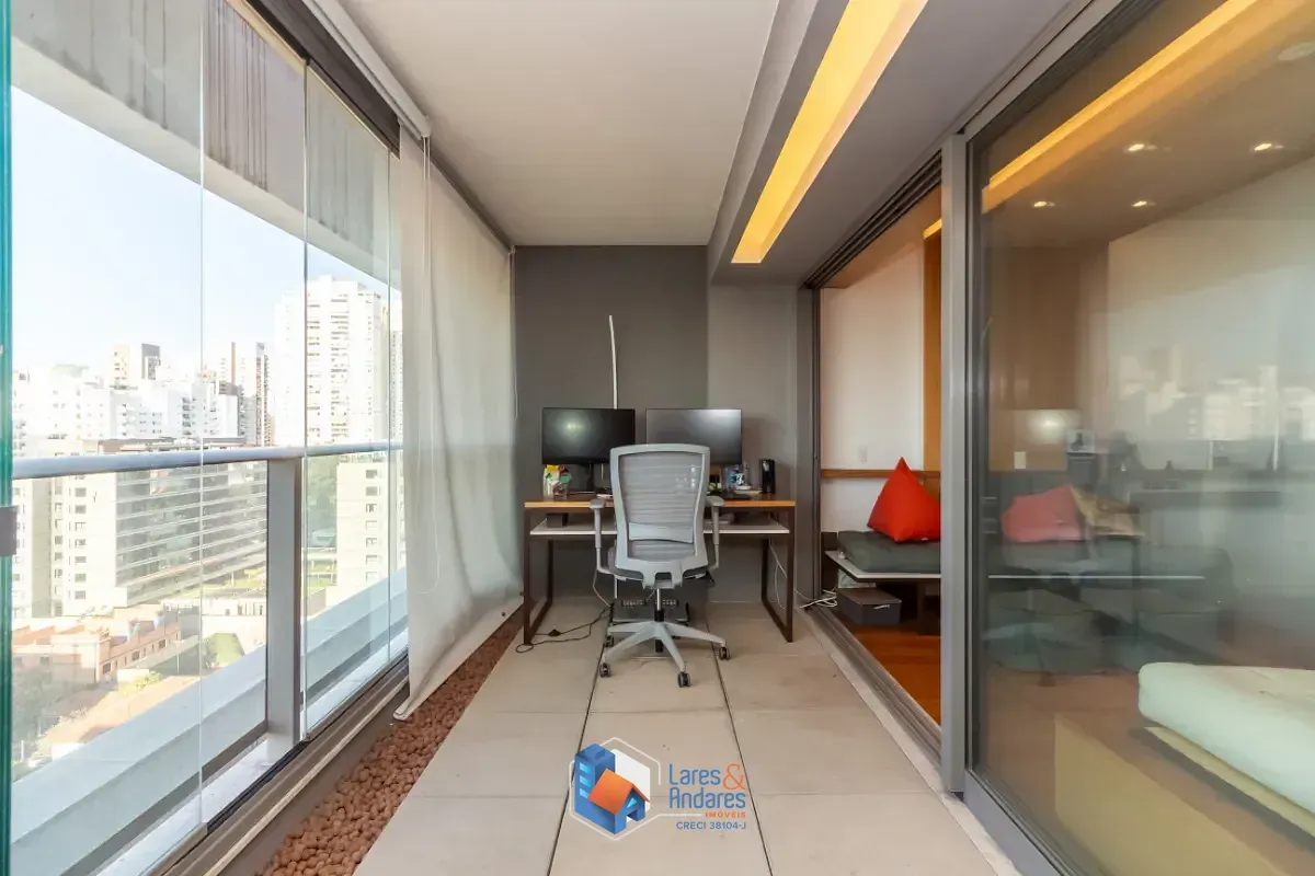Imagem Apartamento para venda em Brooklin com 1 quarto, sendo 1 suíte, 41m²
