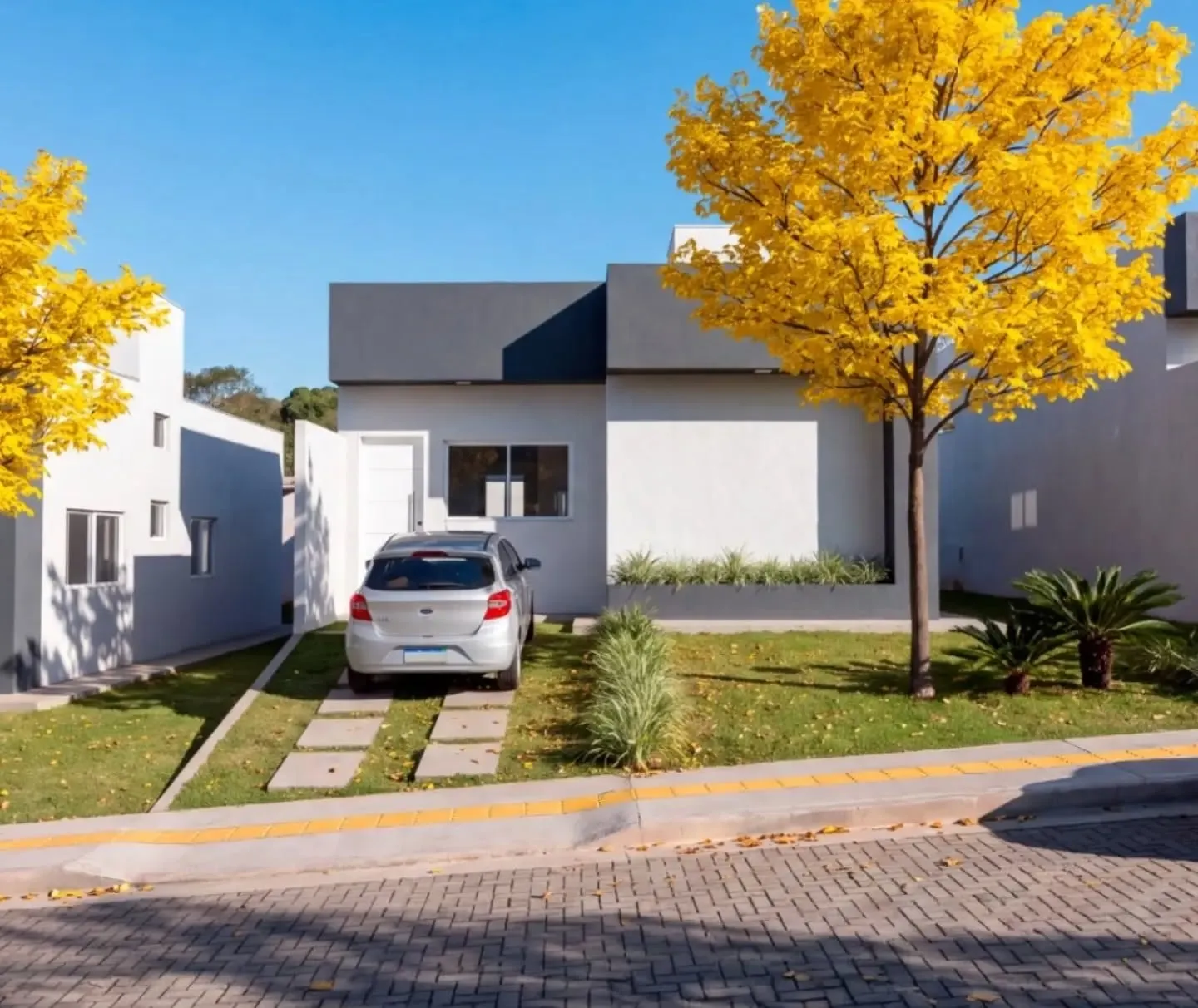 Foto do imóvel Reserva Dos Ipes 3/4 C Suite Condominio Fechado Com Itbi E Registro Gratis em Rua RPB 15 - Parque Dos Buritis, Senador Canedo - GO