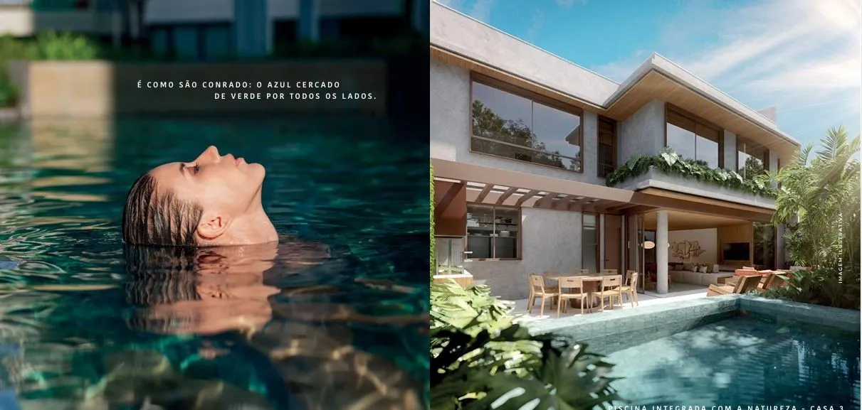 Imagem Casas Ibitá São Conrado: Luxo, Exclusividade e Alta Valorização