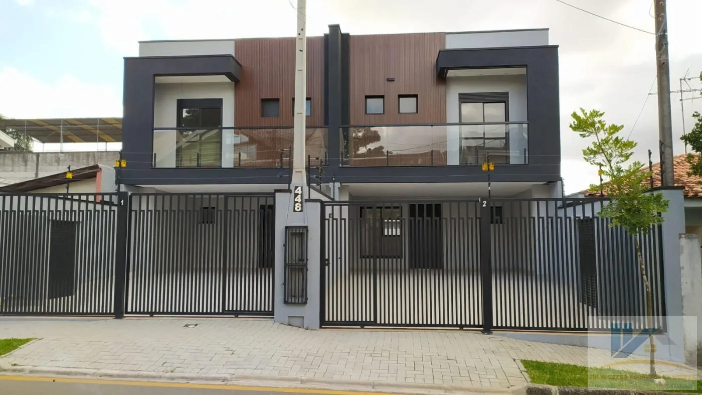 Foto do imóvel Sobrado para Venda em São José dos Pinhais, Aristocrata, 3 dormitórios, 3 suítes, 4 banheiros, 4 vagas em Rua Arthur Schopenhauer, 448 - Aristocrata, São José dos Pinhais - PR