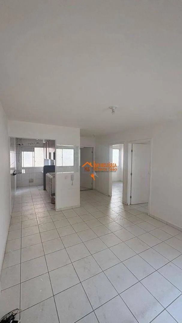 Imagem Apartamento com 2 dormitórios para alugar, 47 m² por R$ 1.300,00/mês - Vila Alzira - Guarulhos/SP