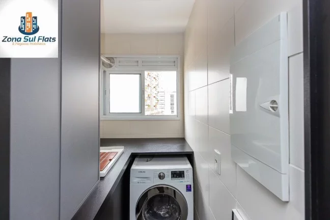 Imagem Apartamento Mobiliado à Venda No Brooklin Com 2 Dormitórios Sendo1 Suíte e 1 Vaga
