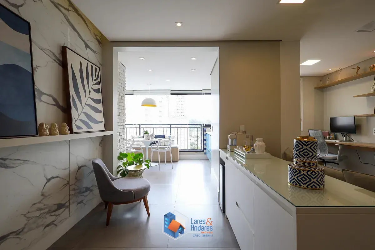 Imagem Apartamento para venda em Santo Amaro com 2 quartos, sendo 1 suíte, 84m²