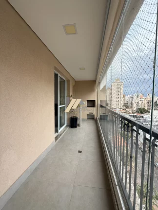 Imagem Apartamento de 2 quartos com 1 suíte e 2 vagas de garagem no Cambuí, Campinas-SP - 89m².