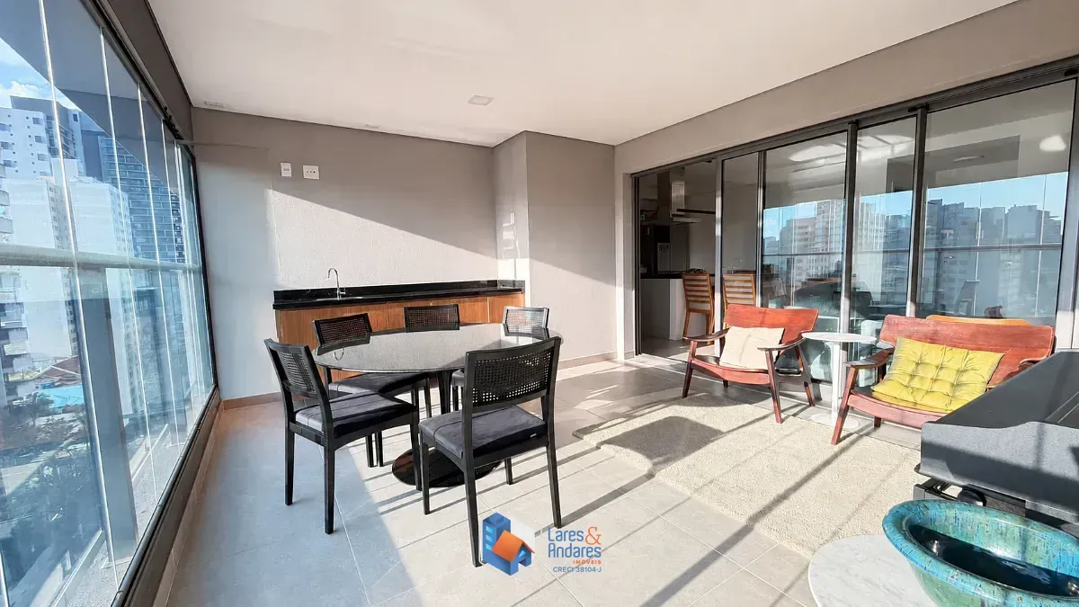Imagem Apartamento para venda em Chácara Santo Amaro com 3 quartos, sendo 3 suítes, 120m²
