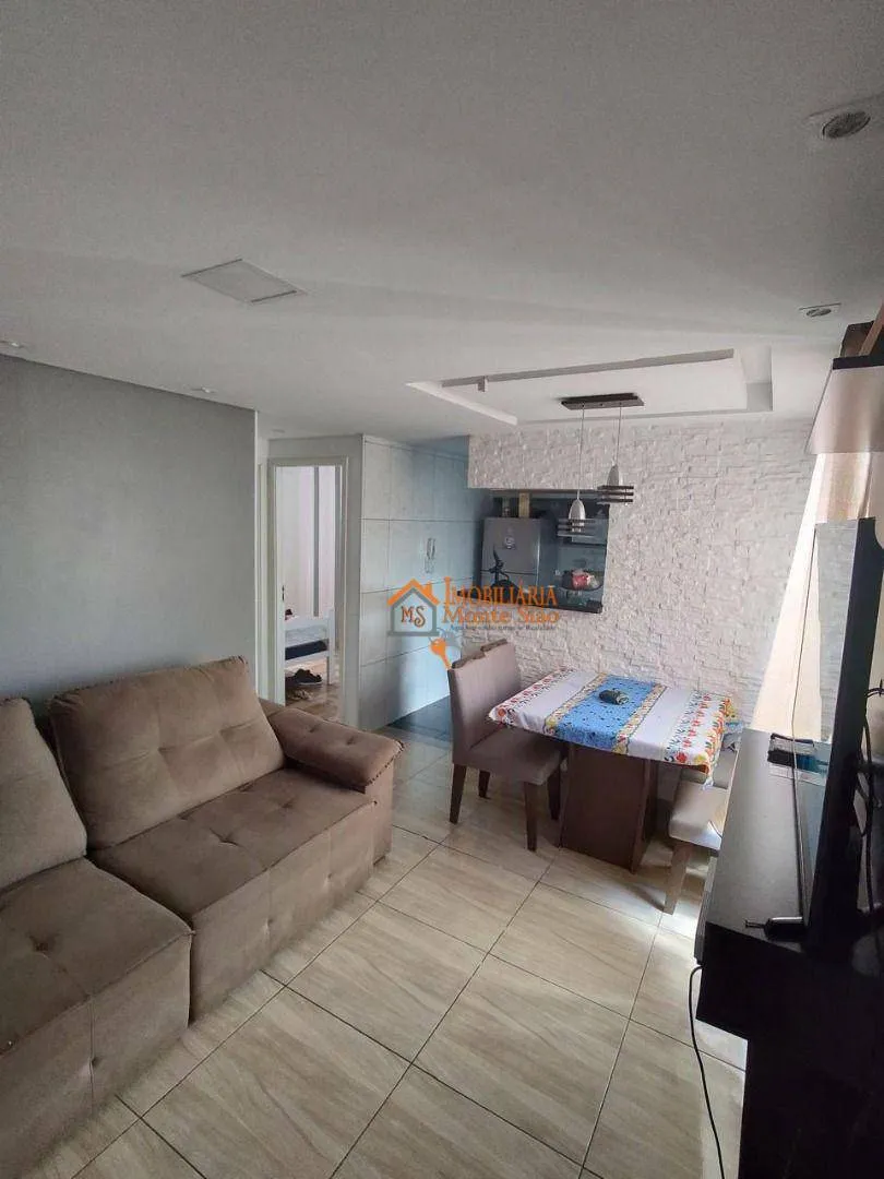 Imagem Apartamento com 2 dormitórios à venda, 43 m² por R$ 222.600,00 - Vila Alzira - Guarulhos/SP