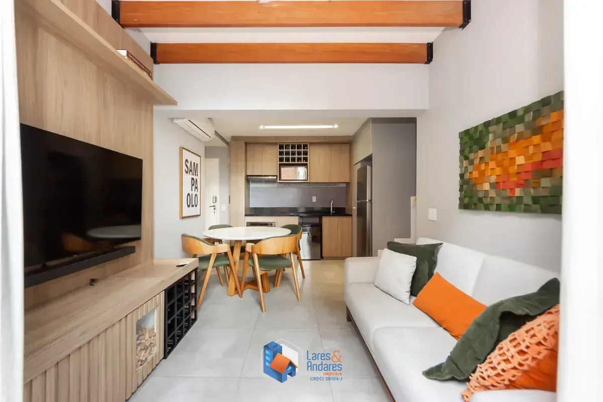 Foto do imóvel Duplex para venda em Pinheiros com 2 quartos, sendo 2 suítes, 75m² em Rua Doutor Virgílio de Carvalho Pinto