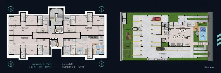 Imagem Apartamento com 2 Quartos à Venda, 51 m² em Iputinga - Recife