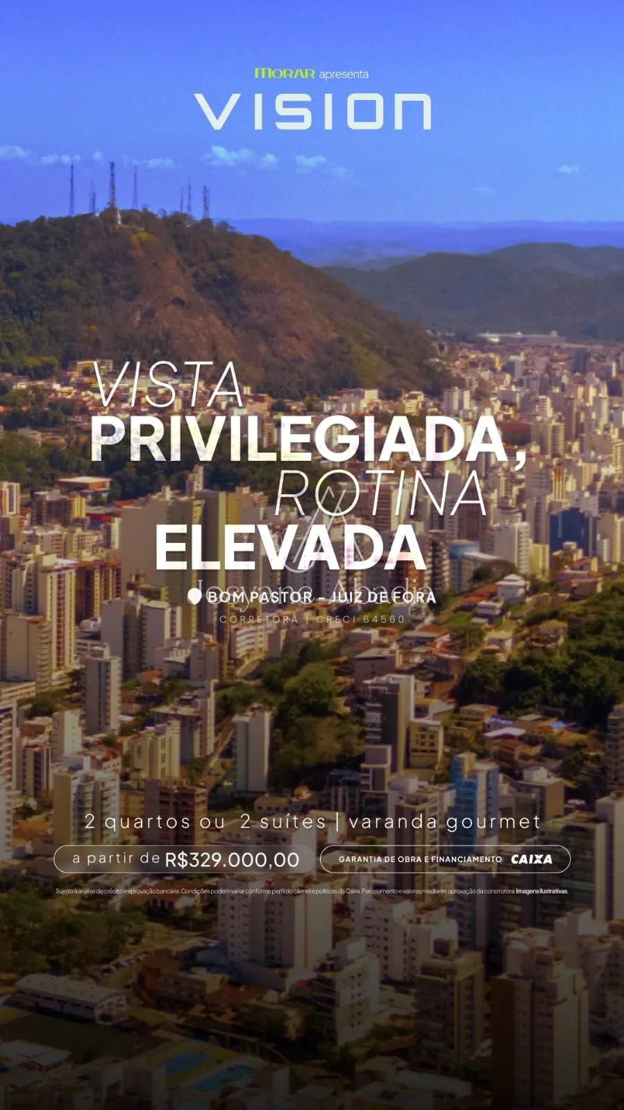 Imagem APARTAMENTO 2 QUARTOS COM SUITES | VARANDA GOURMET | 1 VAGA DE GARAGEM | NO BOM PASTOR
