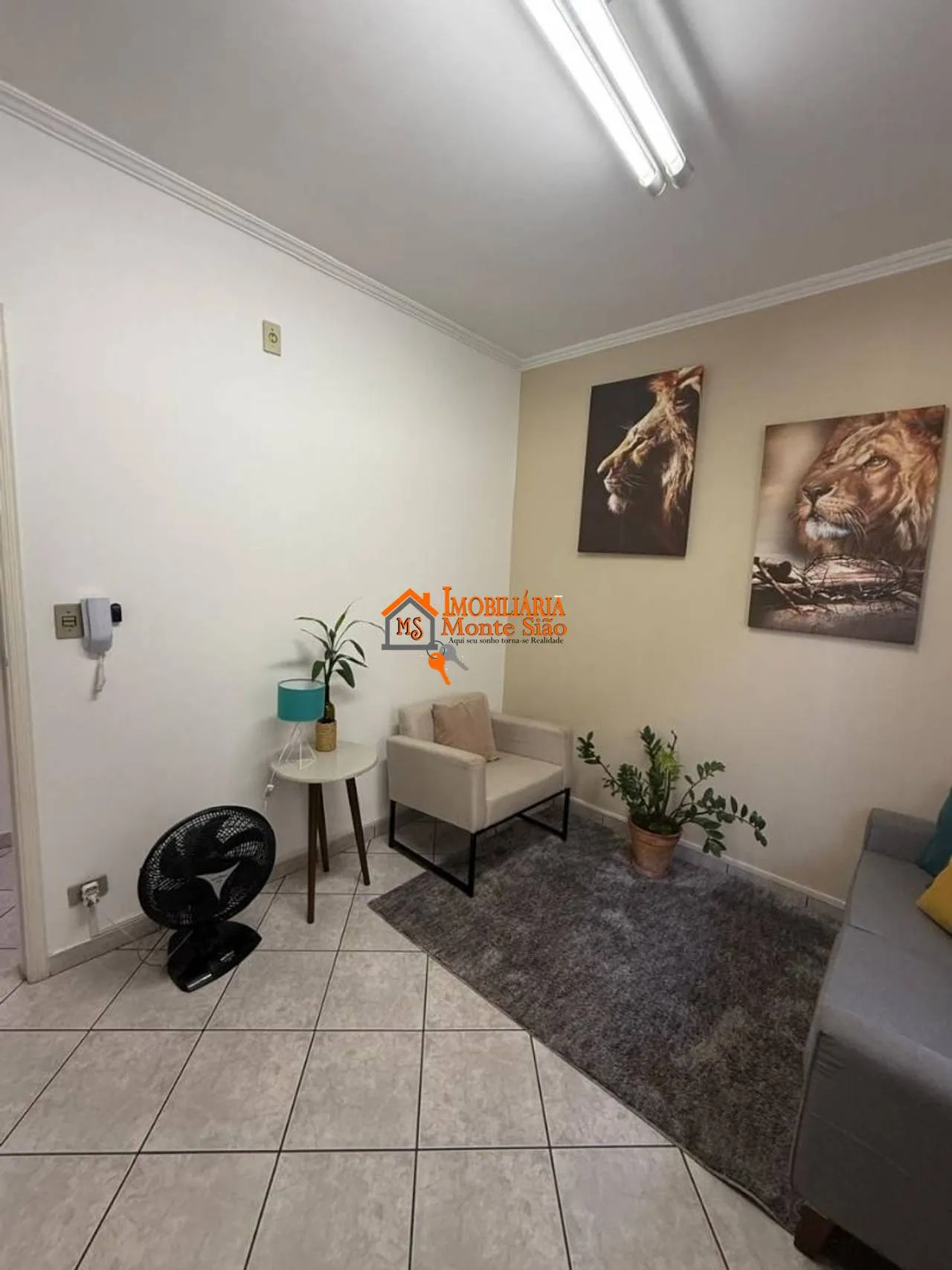 Imagem Sala para alugar, 14 m² por R$ 1.550,00/mês - Jardim Santa Mena - Guarulhos/SP