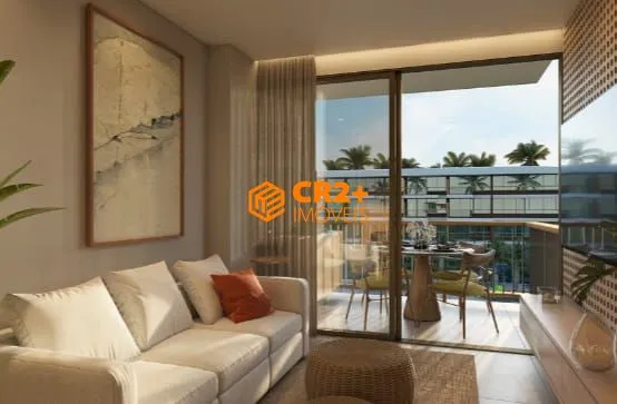 Imagem Vendo Flat 44m² c/ 1 Quarto e um WC Social, em Carneiros.