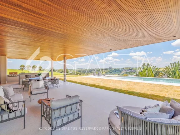 Imagem Casa térrea com vista incrível para o campo de golfe, à venda na Fazenda da Grama em Itupeva