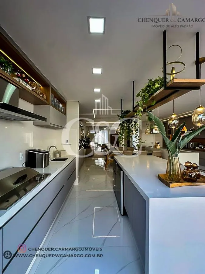 Imagem Casa porteira fechada à venda no Reserva Ermida Jundiaí, 290m², 3 suítes e automação