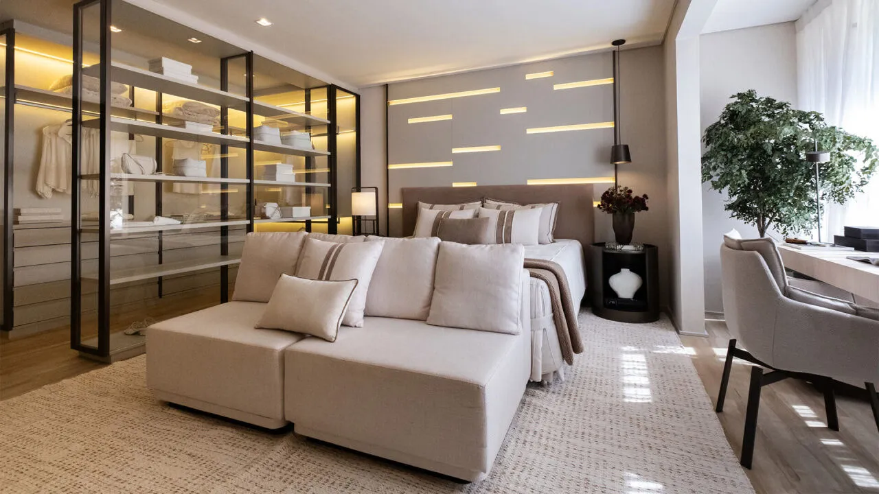 Imagem Apartamento com 4 Suítes e 3 vagas , Double View e Vista Panorâmica em um Novo Ícone de Luxo