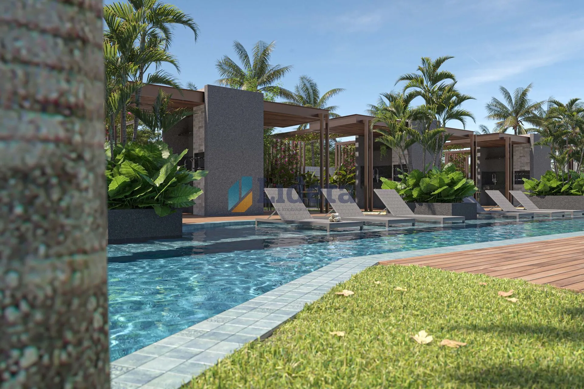 Imagem Apto Alto Padrão - 2 Quartos - 1 suite - 57m² - em Ponta de campina, Cabedelo/PB
