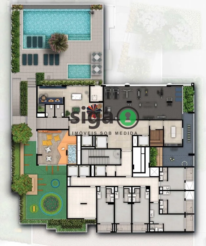 Imagem Apartamento à venda na Vila Clementino de 80 m² com 2 Suítes e 1 Vaga - São Paulo