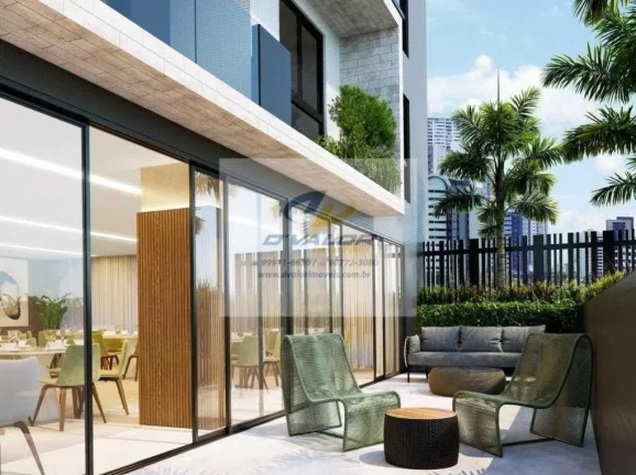 Imagem Vendo Apartamentos de 80,22 à 87,02m², com 3 quartos s/ 1 suíte, sala p/ 2 ambientes e 2 vagas
