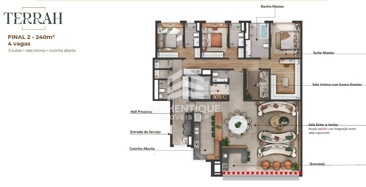 Imagem TERRAH ALPHAVILLE - Apartamento Garden em Alphaville à venda