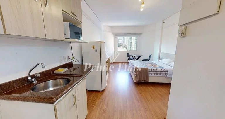 Imagem Flat disponível para venda no Intercity Ibirapuera, com 26m², 1 dormitório e 1 vaga