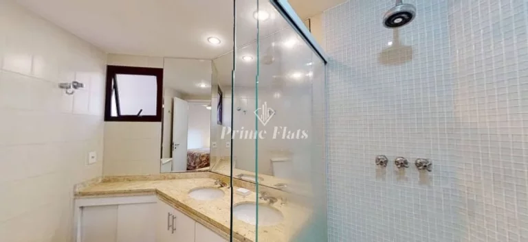 Imagem Flat disponível para venda no The Sutton House em Moema, com 120m², 3 dormitórios e 2 vagas