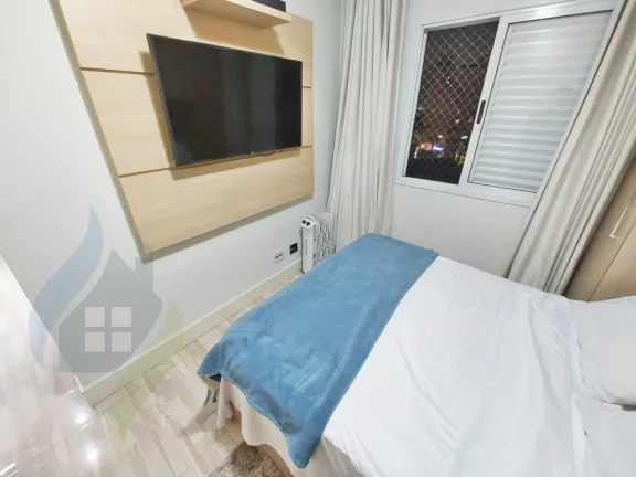 Imagem Apartamento de 2 dormitórios sendo 1 suíte, 2 banheiros, 1 vaga, com 60m² em Rudge Ramos, São Bernardo do Campo