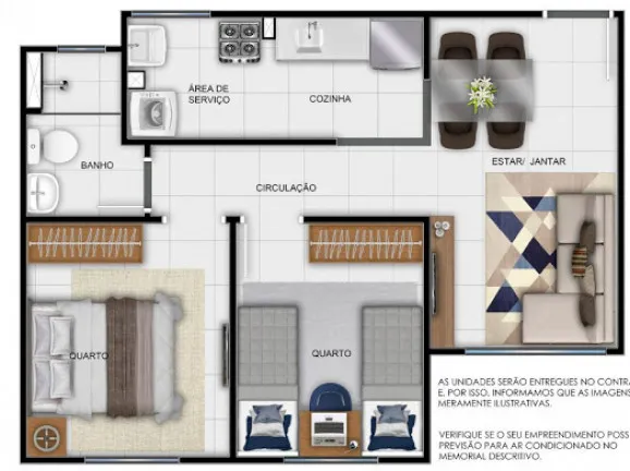 Imagem Apartamento com 2 Quartos à Venda, 41 m² em Santa Cruz - Rio De Janeiro