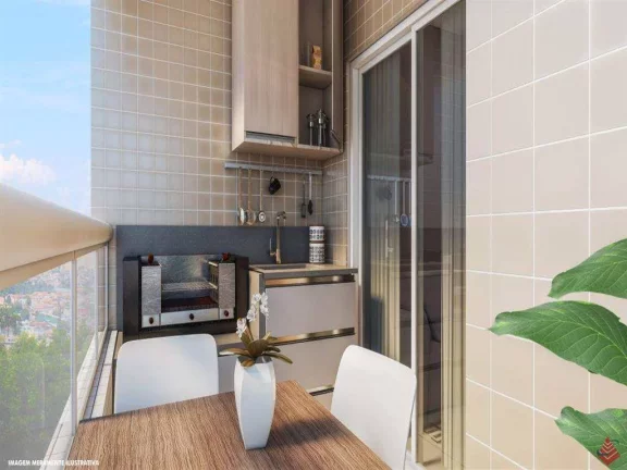 Imagem Apartamento com 2 dorms, Guilhermina, Praia Grande - R$ 379 mil, Cod: 327