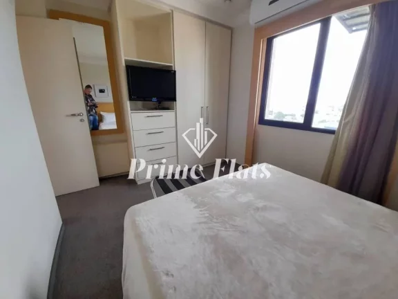 Imagem Flat disponível para venda no Suites Congonhas by Atlântica em Campo Belo, com 44m², 1 dormitório e 1 vaga de garagem