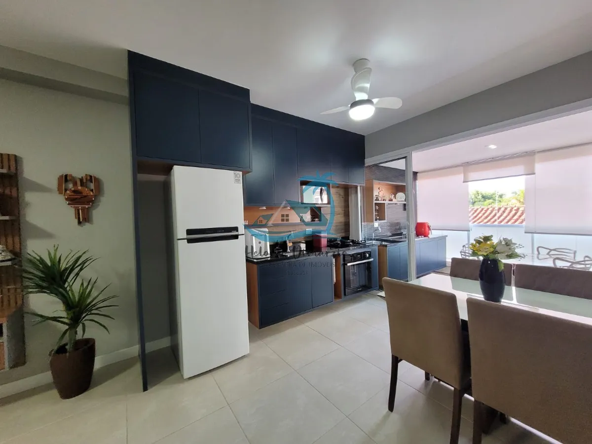 Foto do imóvel Excelente Apartamento com 3 dormitórios a venda a 250 metros da orla de Itagua em Ubatuba.