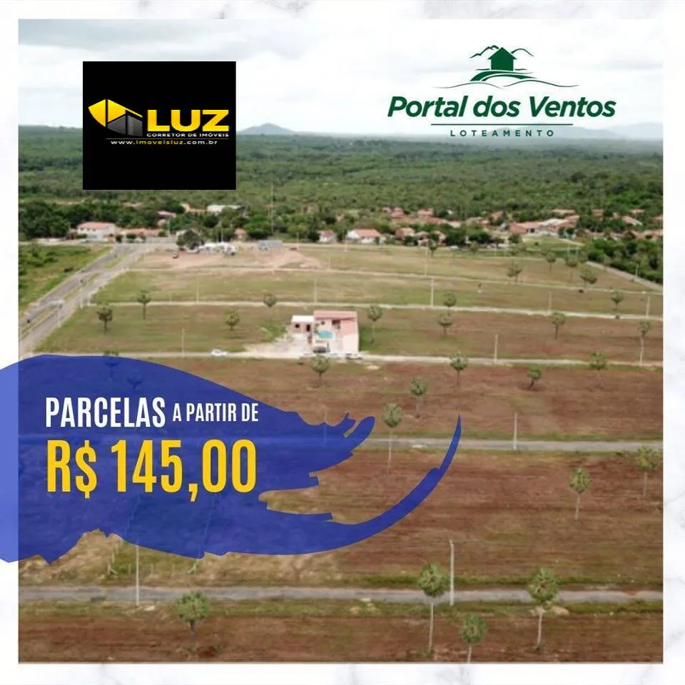 Imagem Invista comprando no Loteamento com Vista Para Serra da PACATUBA