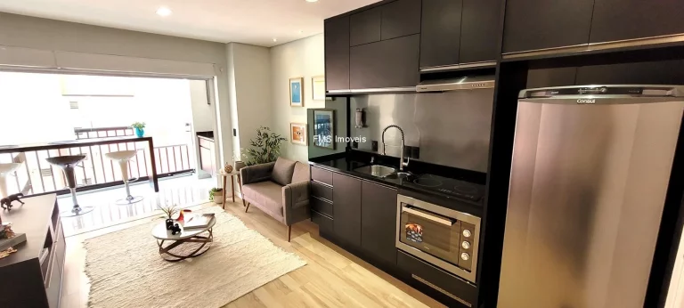 Imagem Oportunidade única: Apartamento à venda na Bela Vista, São Paulo-SP! 1 quarto, 1 sala, 1 banheiro, 1 vaga, 42,00 m².