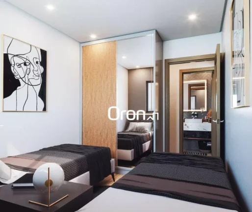 Imagem Apartamento com 2 dormitórios à venda, 53 m² por R$ 360.000,00 - Parque das Nações - Aparecida de Goiânia/GO