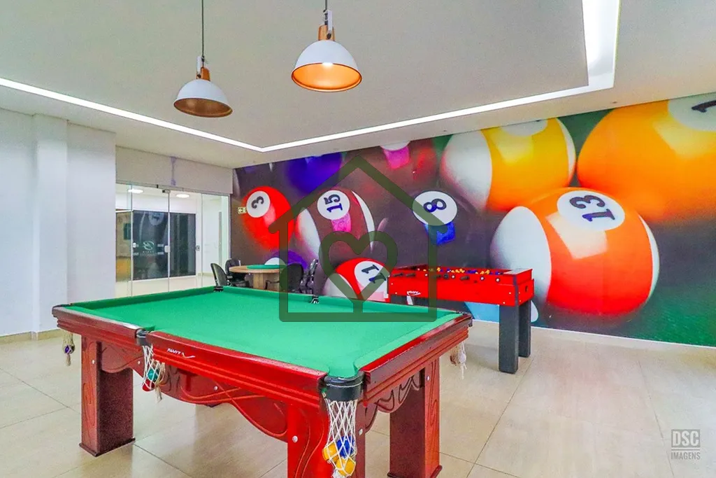 Imagem Este lindo apartamento conta com: 
 2 dormitórios (sendo 1 suíte) 
 55m² bem distribuídos 
 Saca...
