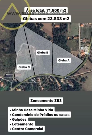 Imagem Área para Venda em Atibaia, Jardim Colonial
