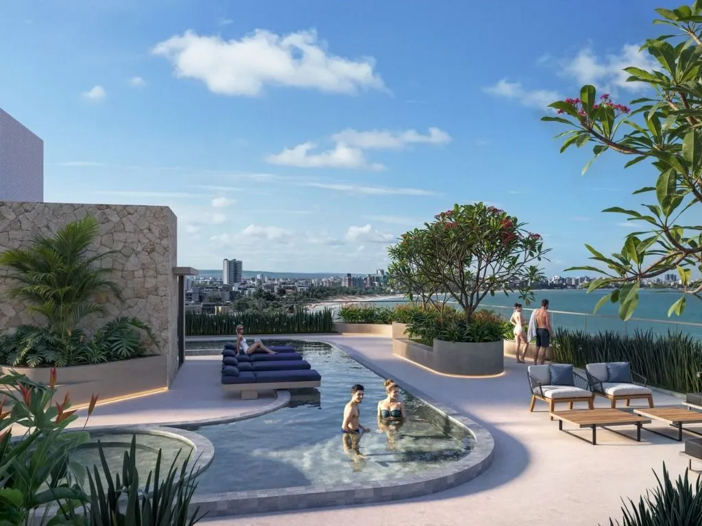 Imagem Flat à venda, 27 m² por R$ 418.997,00 - Bessa - João Pessoa/PB