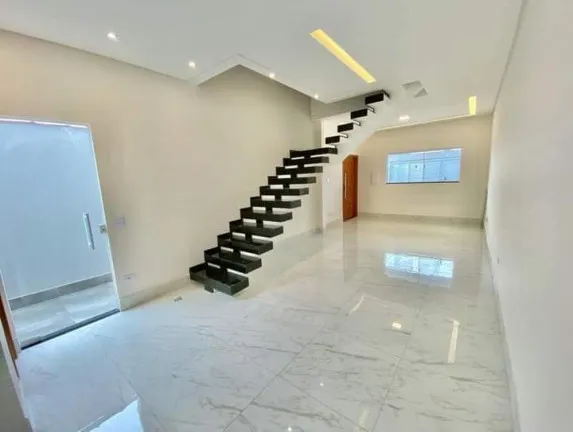 Imagem Sobrado com 3 Quartos à Venda, 110 m² em Guilhermina - Praia Grande
