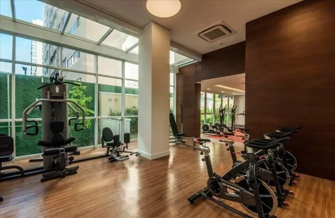 Imagem Flat disponível para venda no Estanconfor Villa Paulista, com 38m², 1 dormitório e 1 vaga