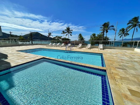 Imagem Excelente apartamento 3 dormitórios com linda vista frente mar da Martim de Sá - Caraguatatuba/SP