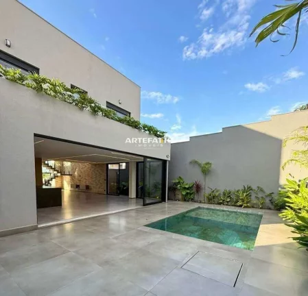 Imagem Casa de condomínio à venda, no Villa Piemonte, em Franca, Parque Universitário, com 3 quartos, 240m2