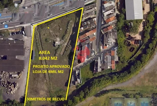 Imagem Área 8042 m2 , Projeto aprovado para loja 4mil m2 , Fácil acesso a Anchieta e vários comercios em volta , bairro Assunção,São bernardo campo