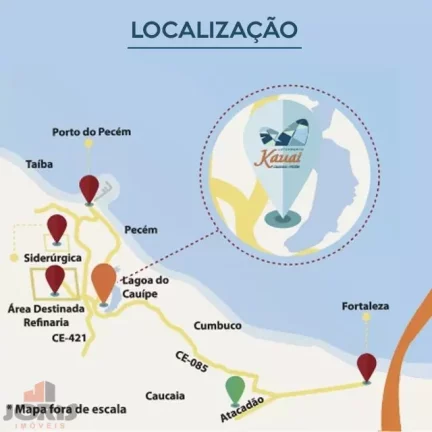 Imagem Terreno a Venda no bairro Icaraí - Caucaia, CE